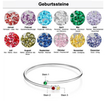 Lade das Bild in den Galerie-Viewer, Geburtssteine Armband
